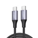 100W Fast Charging Braided Type C to C Cable 
