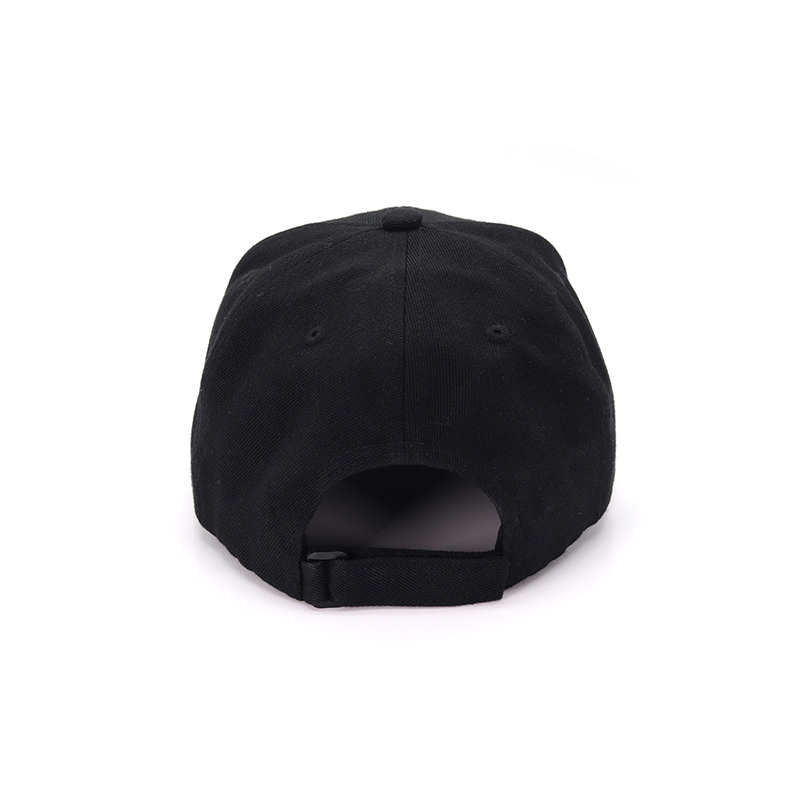 Flat Brim Cap BLACK