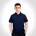 AGGERT Polo SUPIMA Cotton 220 GSM Navy Blue