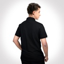 AGGERT Polo SUPIMA MERCERISED Cotton 240 GSM Black