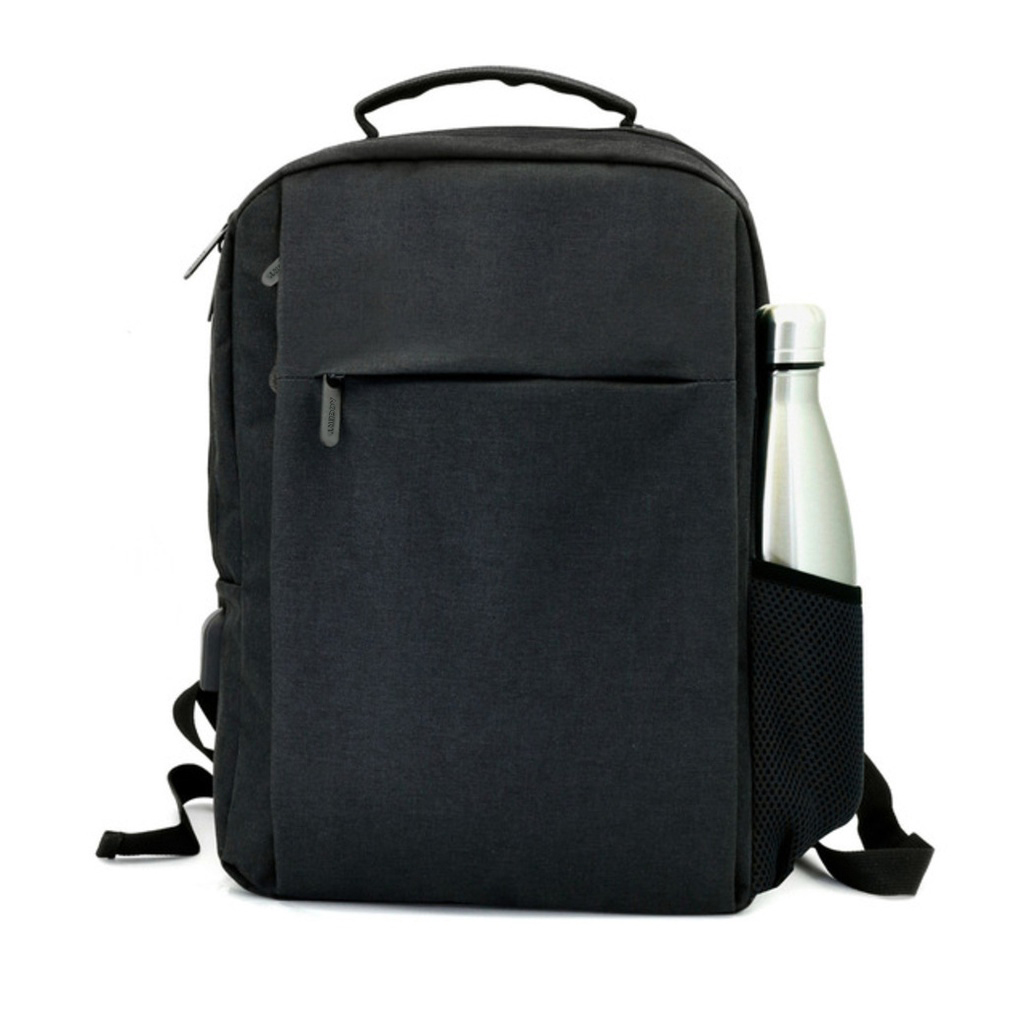 AGGERT Backpack Black - Metro