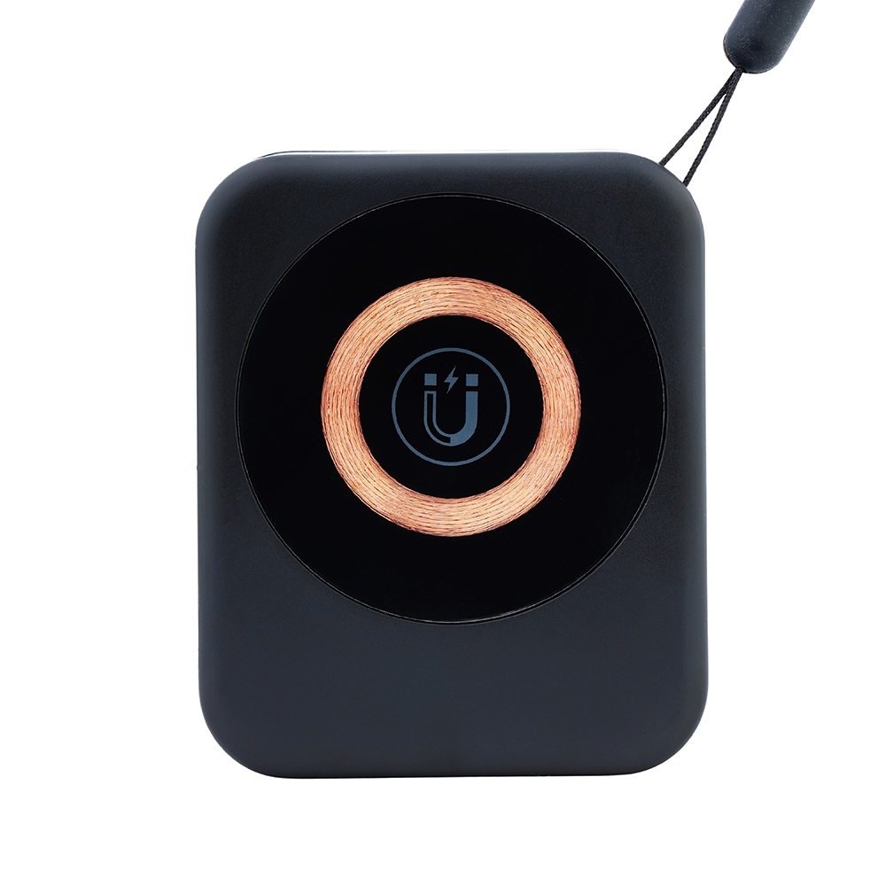 Aggert Wireless charger with multi cleaning set  Zapbox black 