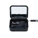 Aggert Wireless charger with multi cleaning set  Zapbox black 