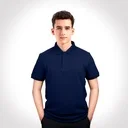AGGERT Polo SUPIMA MERCERISED Cotton 240 GSM-Navy Blue