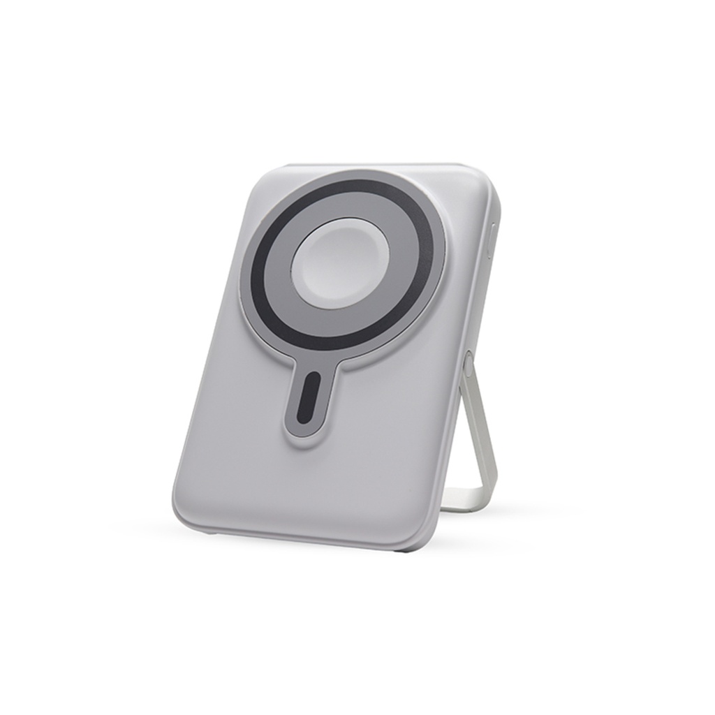 AGGERT Magnetic Wireless Charging Power Bank with Phone Holder  10,000mAh