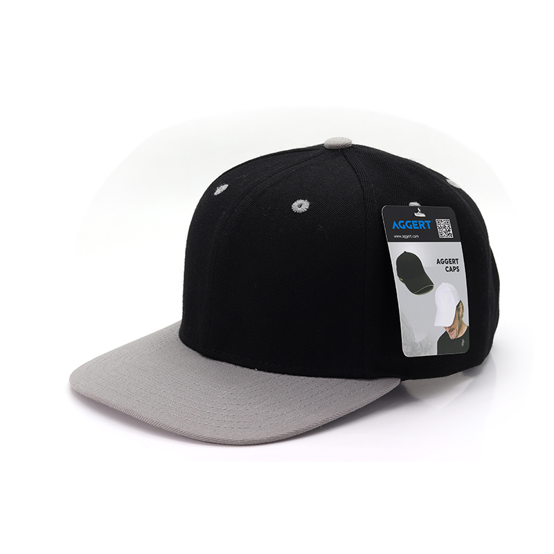 AGGERT Flat Brim Cap-Grey