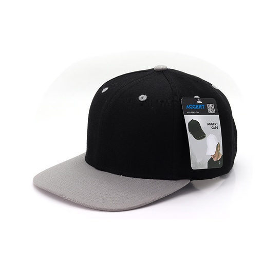 [GR-AG6759] AGGERT Flat Brim Cap-Grey