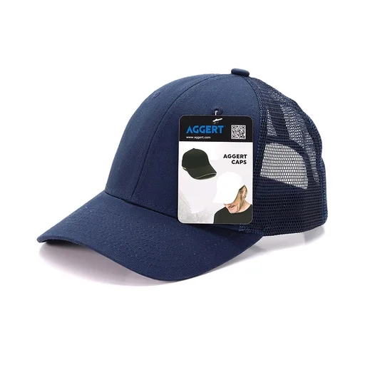 AGGERT Trucker Cap-Navy Blue