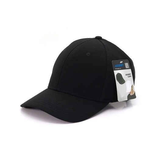 [AGHWBK6760] AGGERT Recycled Cap Black