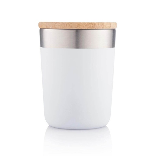 [WH-041035] Coffee Tumbler White - 300ml
